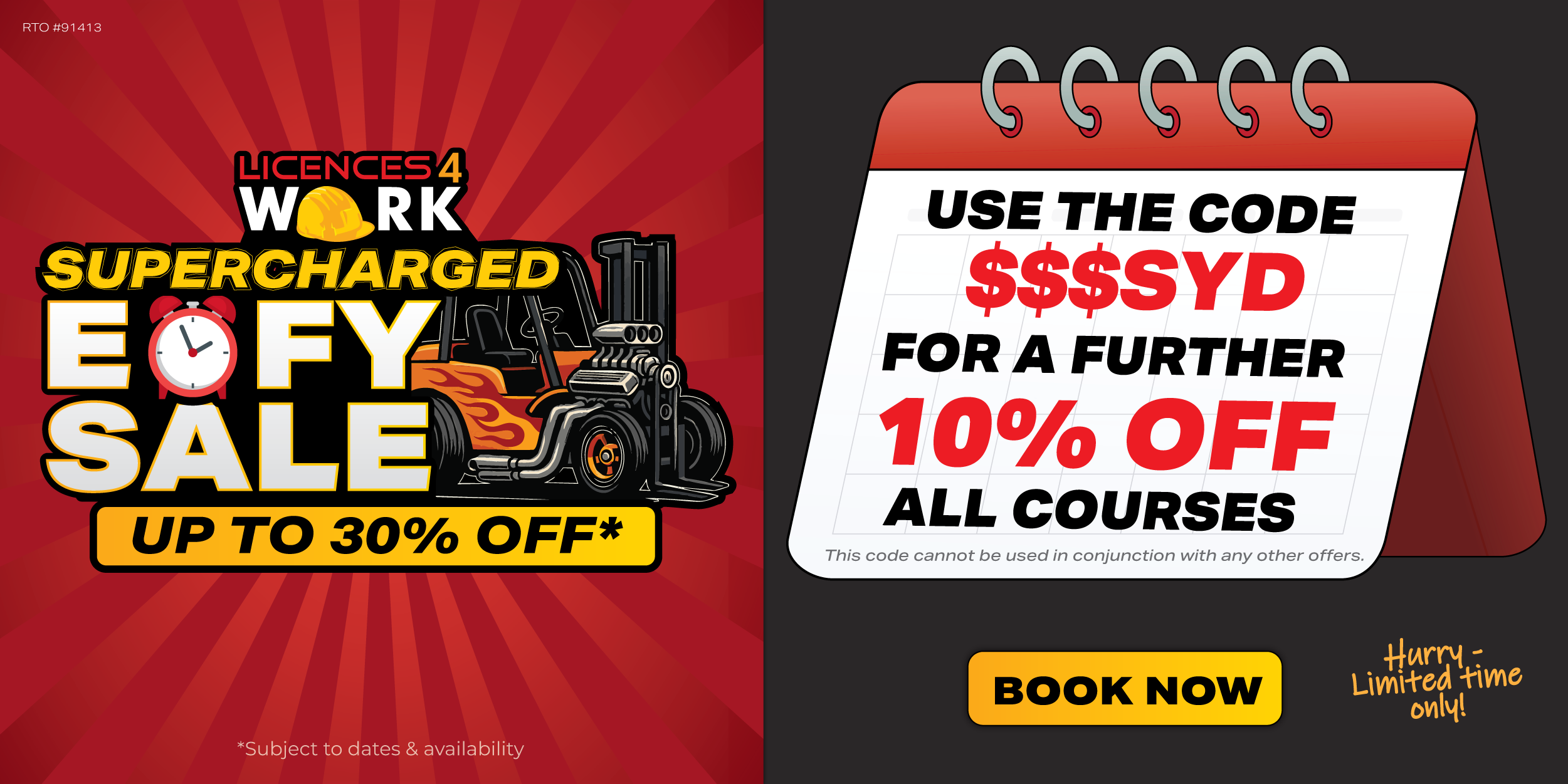 Supercharged EOFY Sale
